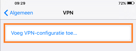 Nieuwe VPN-verbinding maken (1)