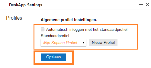 Configure your Kopano DeskApp profile (2)