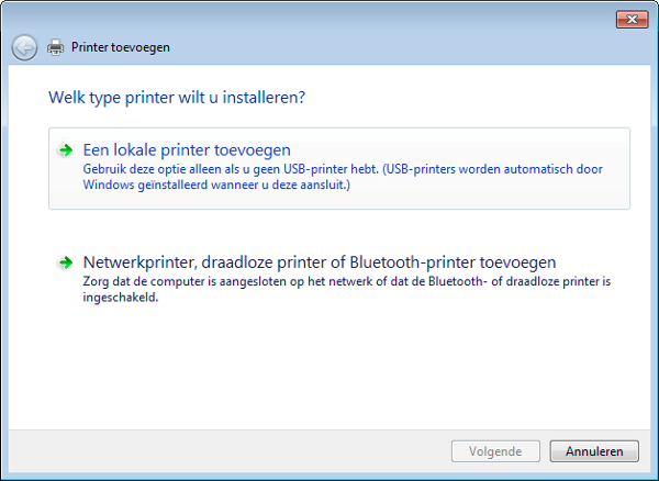 Voeg de PDF-printer toe (2)