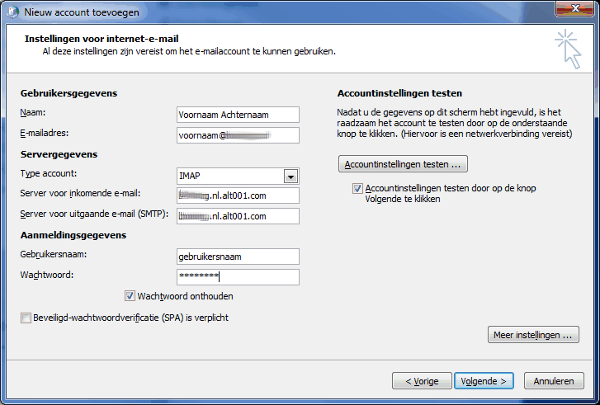 Nieuw account toevoegen (3)