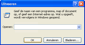 Open een 'Command Prompt'