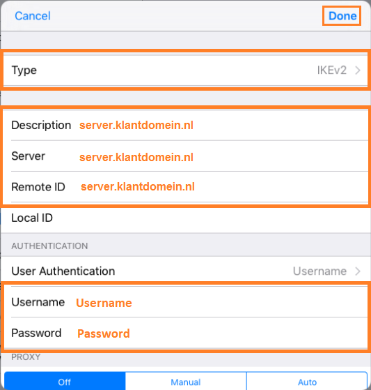 Create new VPN connection (2)