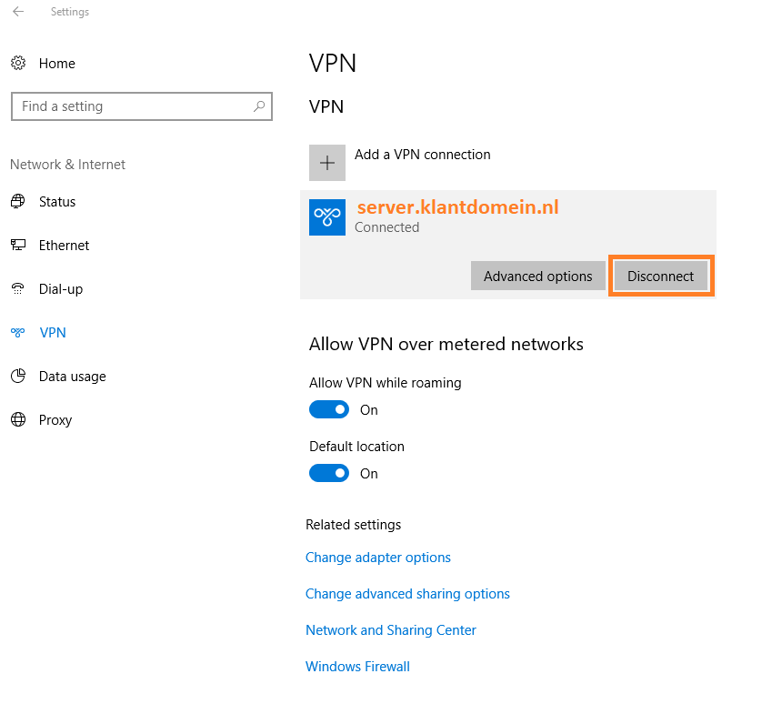 Disconnect VPN (1)