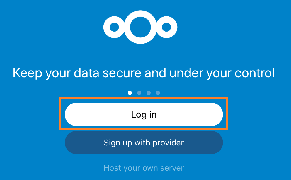 Start the Nextcloud Sync-client