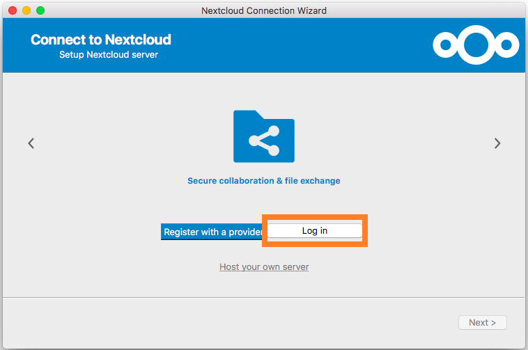 Connecting to your 1A-server (2)