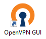 Zorg dat OpenVPN start "als Administrator" (1)