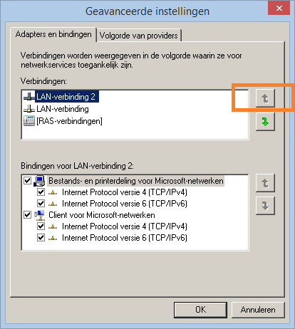 PC's op het VPN-netwerk zijn niet bereikbaar (3)