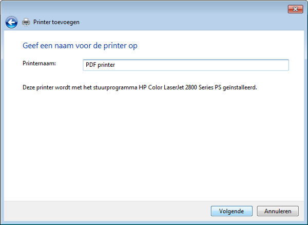 Add the PDF printer (6)