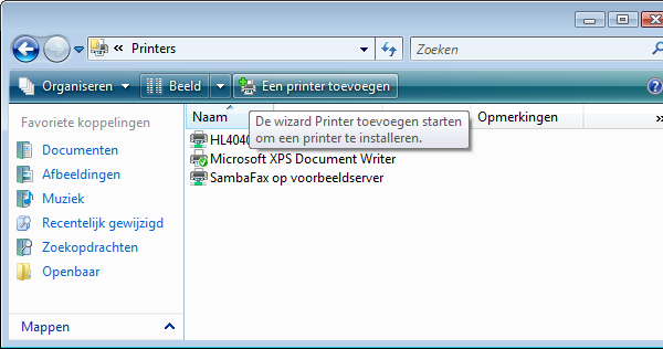 Voeg de PDF-printer toe (1)