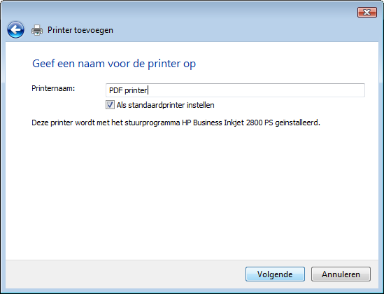 Add the PDF printer (6)