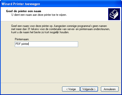 Add the PDF printer (7)