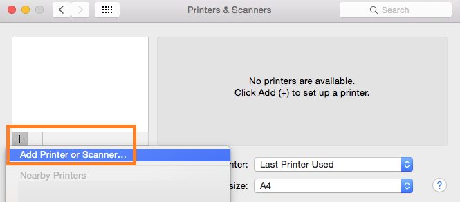 Add printer