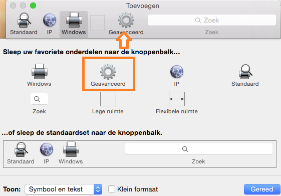 Knoppenbalk aanpassen (2)