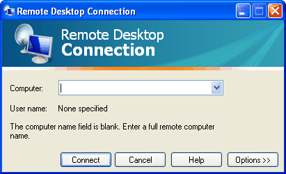 Enter Computer address