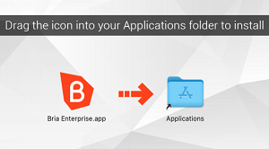 Installeer Bria Enterprise