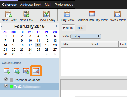 Remove a shared calendar