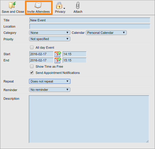 Invite Attendees (1)