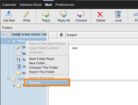 Share your Mailbox