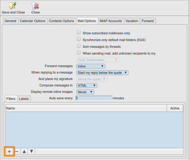 Create new filter rule (1)