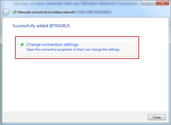 Configure wireless network (1)