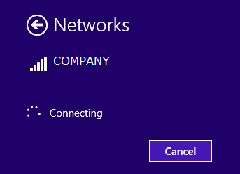 Connecting to the network