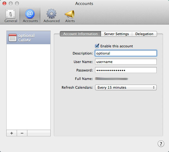Mac Calendar - Verify settings (1)